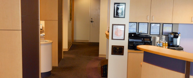 Image of the inside U-District Smiles Office