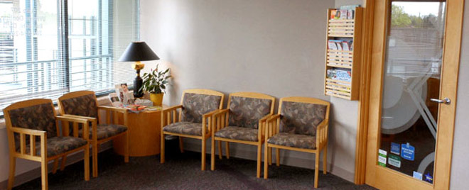 Image of the U-District Smiles waiting room